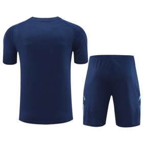 Camisola Arsenal Pre-Match Criança 2024-25 Navy Manga Curta